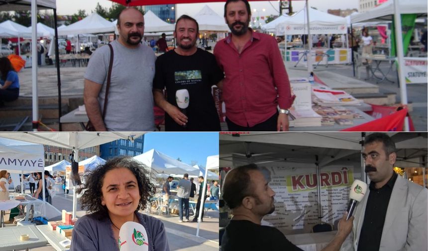 Amed’de “Kürtçe Kitap Günleri” Yarın Sona Eriyor