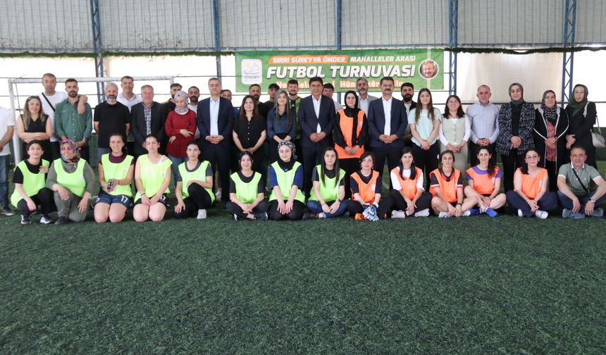 Van’da Sırrı Süreyya Önder Futbol Turnuvası