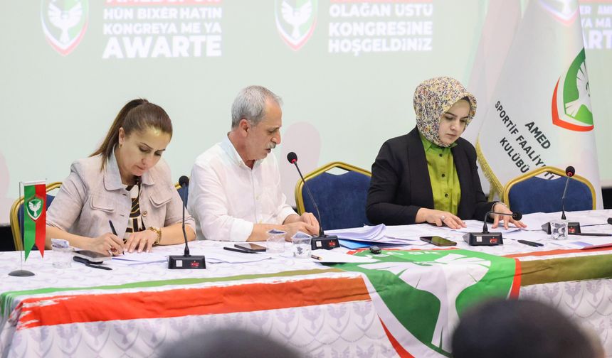 Amedspor’un 8’inci Başkanı Burç Baysal oldu